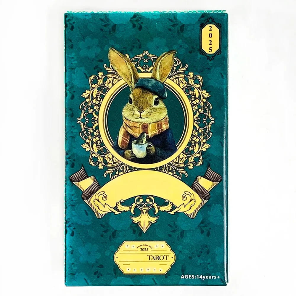 2026 ใหม่ไพ่ทาโรต์ 78 การ์ดTarot Deckภาษาอังกฤษรุ่นDestiny Prediction DivinationเกมกระดานครอบครัวGatheringการ์ดเกม