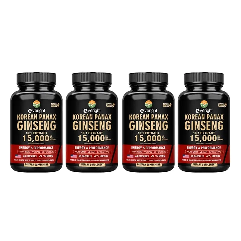 Ginseng Merah Korea untuk Vitalitas & Kinerja Pria – Ekstrak Kekuatan Ekstra 10:1 untuk Fokus Energi & Produktivitas – Ve Alami — image 10