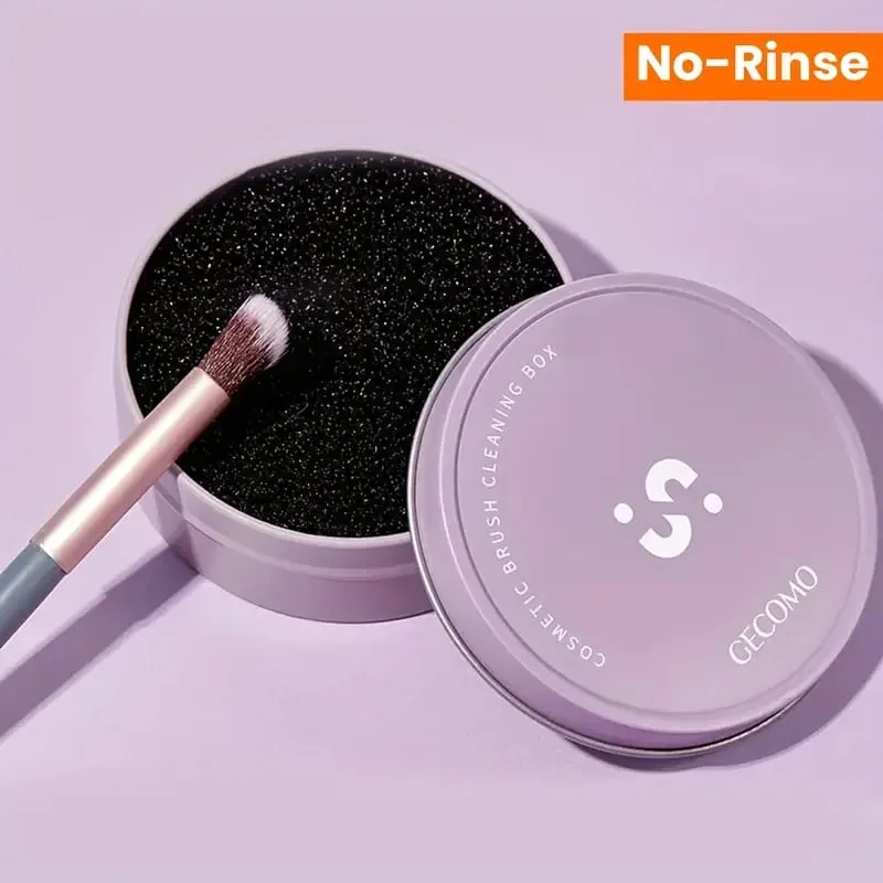 Make-up-Pinsel-Reiniger, Farbentfernungs-Reinigungsschwamm, reinigt Make-up-Pinsel-Pulver schnell und einfach ohne Wasser und chemische Lösungen — image 1