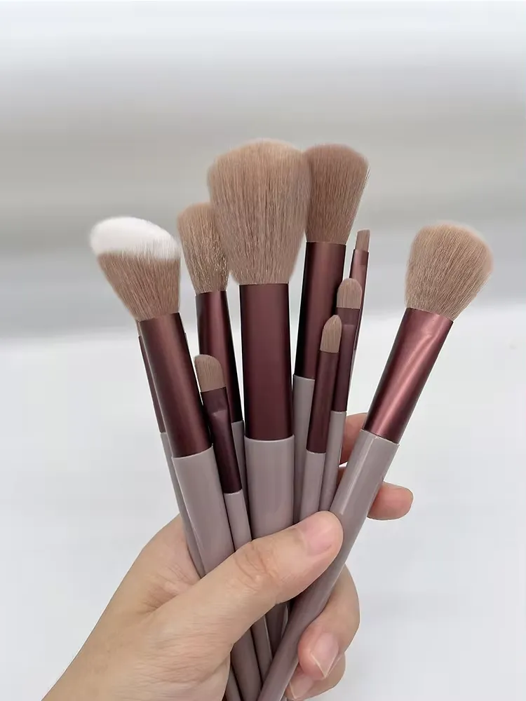 13/15 PIÈCES Ensemble De Pinceaux De Maquillage Ombre À Paupières Fondation Femmes Brosse Cosmétique Fard À Paupières Blush Beauté Doux Maquillage Outils Sac
