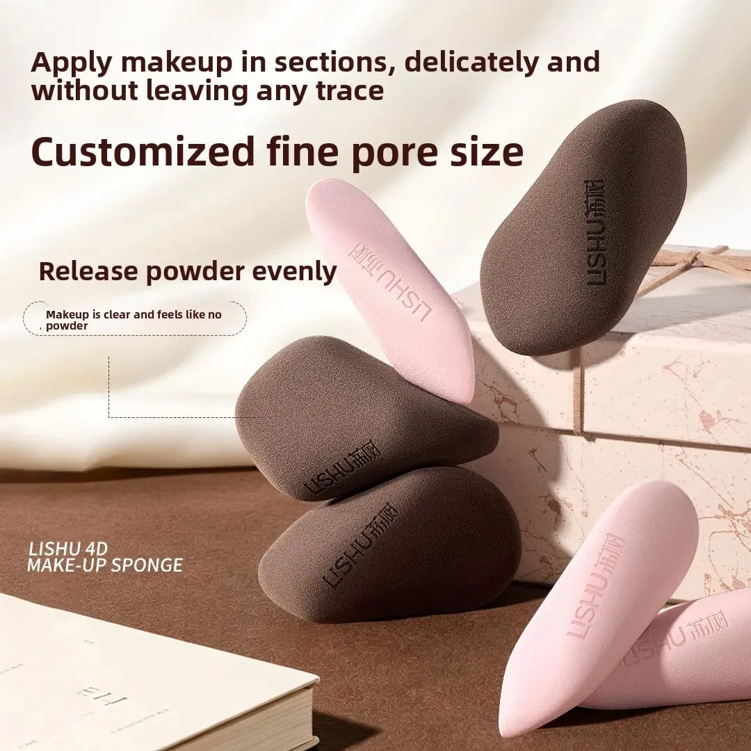 Set di 2 spugne per trucco a forma di dito, dettagli di precisione, strumento cosmetico per il viso, soffio cosmetico riutilizzabile per fondotinta evidenziatore — image 4