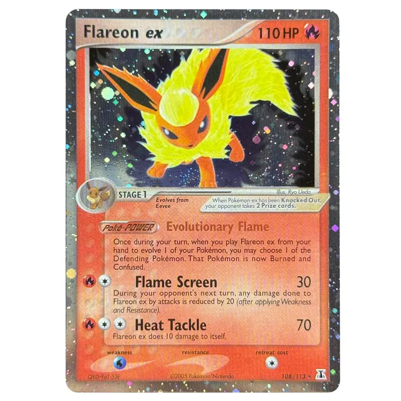 Proxy Cards Holographic Emerald Cacturne Rayquaza Hidden Legends Kyogre Crystal Guardians Alakazam Star Flareon Metagross — image 18