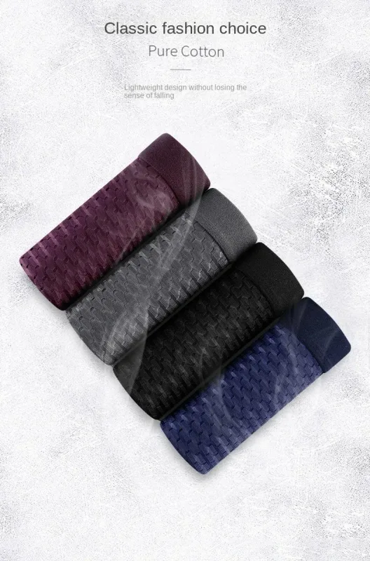 Sous-vêtements pour hommes, culotte triangulaire fine et respirante, slip en soie glacée, en maille, pantalon d'angle carré Sexy pour Shorts, 1/4 pièces — image 17