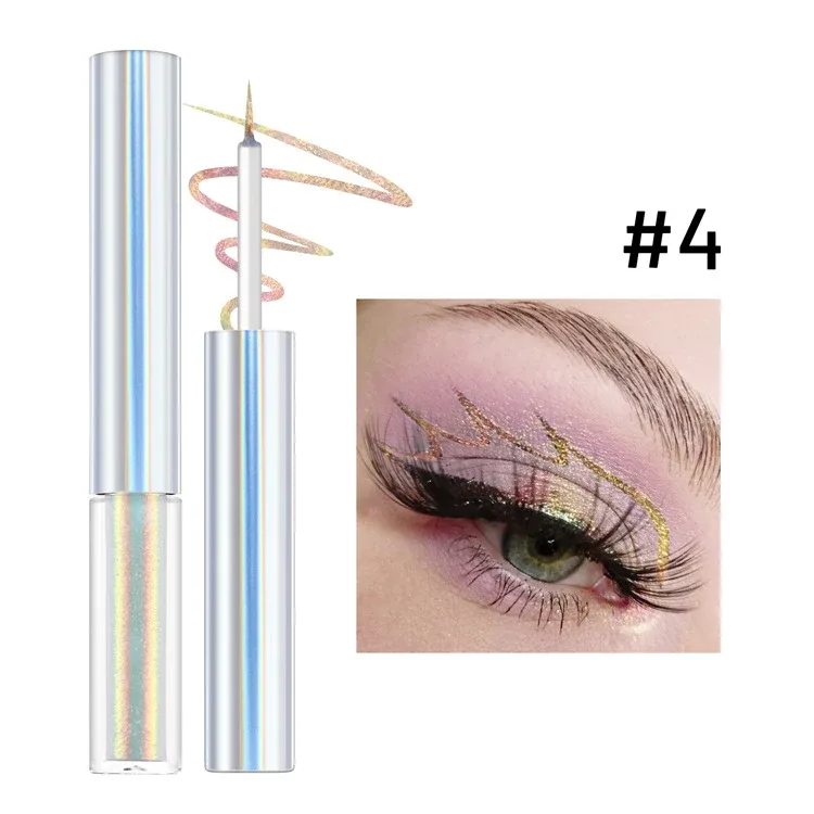 19 Farben holografischer Chamäleon-Flüssig-Eyeliner, metallischer Glitzer, farbverändernder Eyeliner, langanhaltendes, wasserfestes Augen-Make-up — image 11