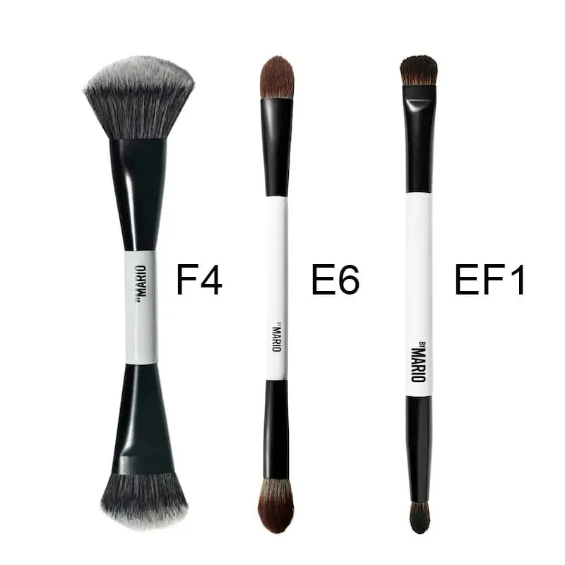 Sada 4 v 1 zářivé tvářenky a štětců Filter Flush Eye Check Paletka matných třpytivých líčidel na obličej Dlouhotrvající dámská denní kosmetika — image 19