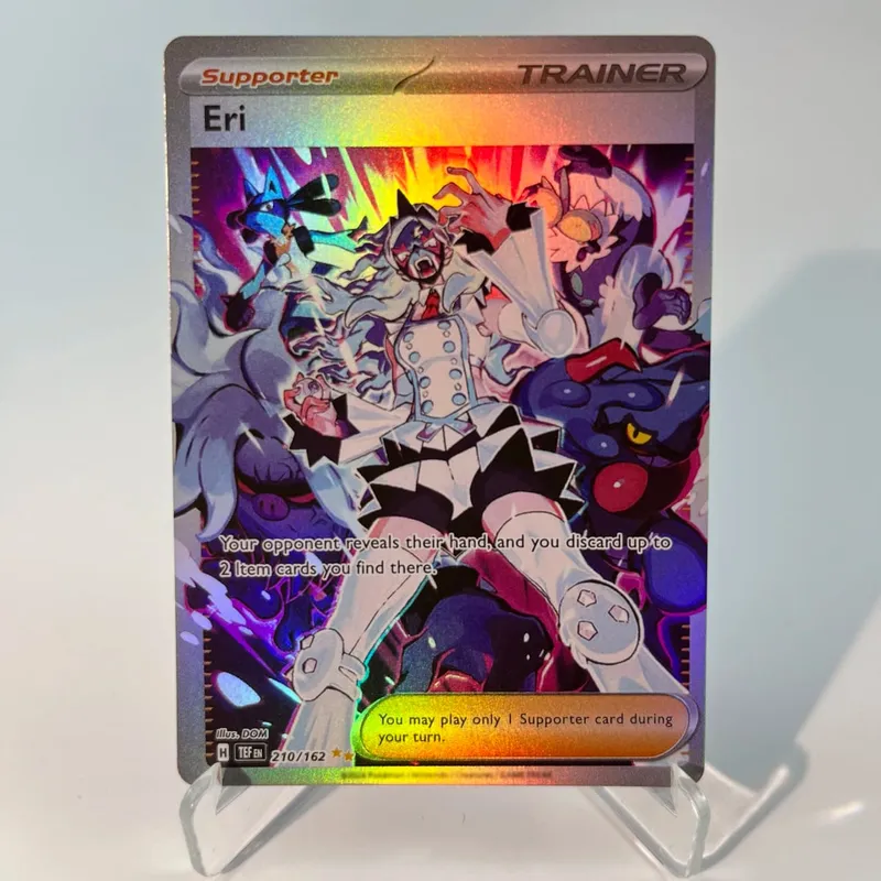 Pokémon 151 PKM Cards PTCG3-D Bulbasaur Squirt Rainbow Gengar ex Holographic Ex GX Rare Collection Battle Toys Hadiah untuk Hobi — image 40