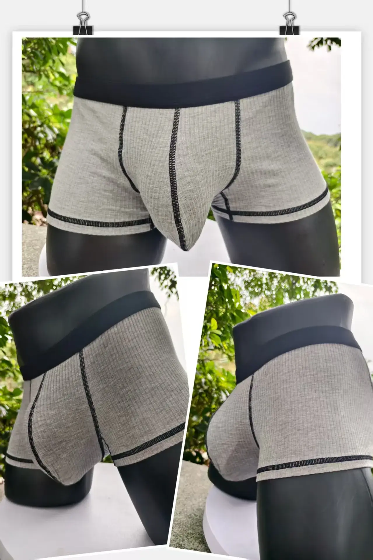 Herren-Boxershorts mit hoher Elastizität, große Taschen, atmungsaktiv, schnell trocknend, für Sport und Fitnessstudio, lässig, modisch, lockere Passform, Sommershorts — image 7
