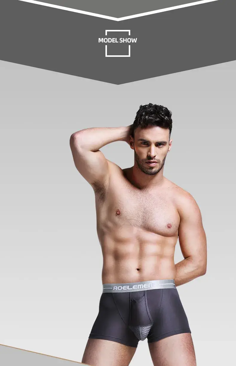 Men's Boxer Shorts Push Up Underwear Modal Underpants Male Brethable Bullet Separation Pouch Panties Cueca Plus Size L-5XL — image 11