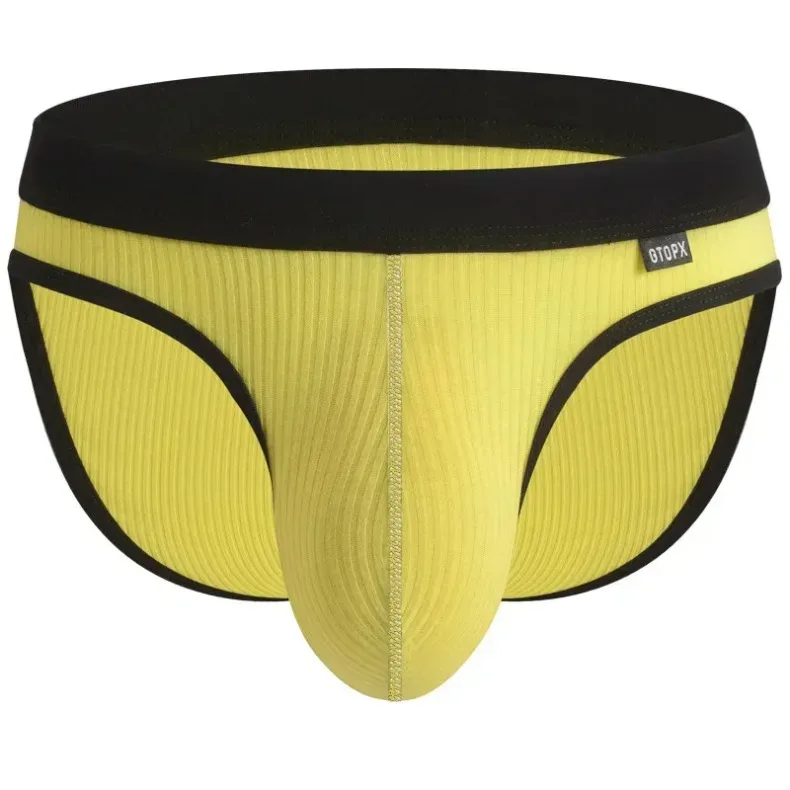 Herren-Unterwäsche, U-konvexe Beutel-Slips, atmungsaktiv, weich, elastisch, Low-Rise-Höschen für Männer, tägliche Dessous, 2er-Pack — image 20