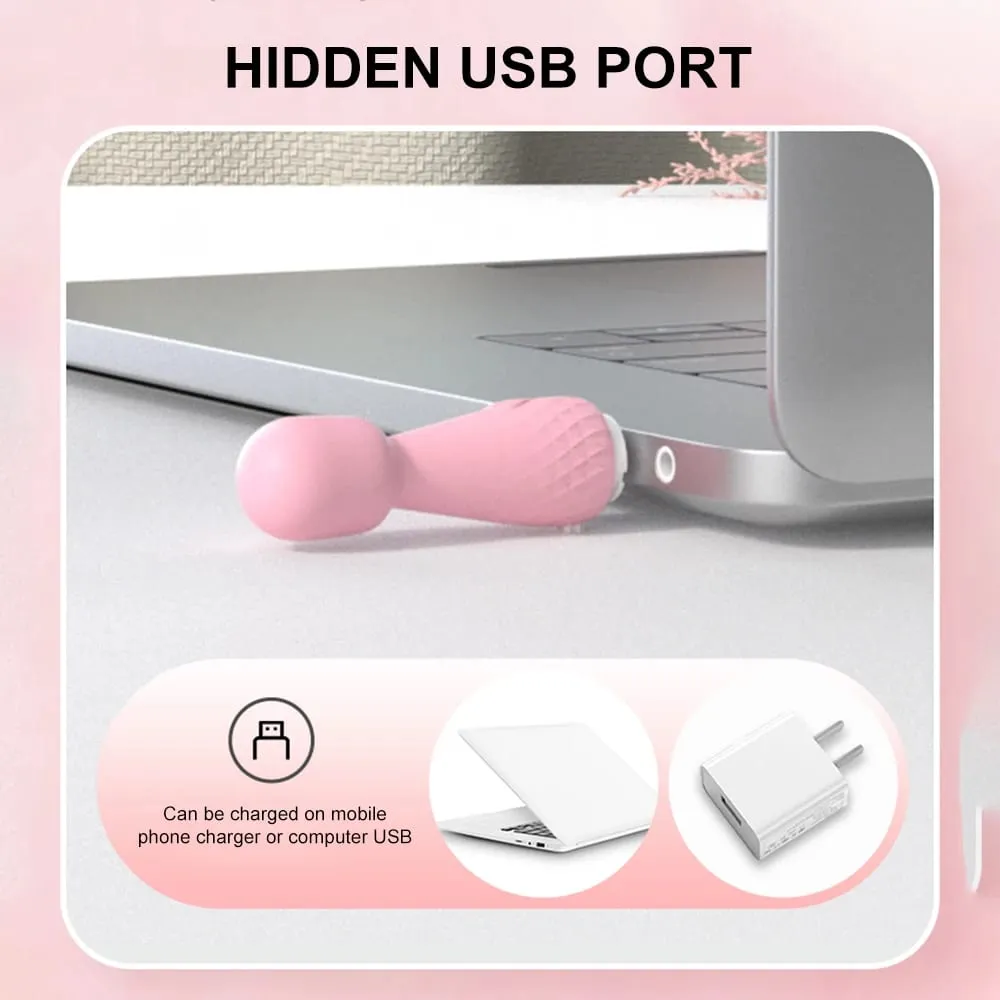 10 모드 강력한 진동 미니 진동기 매직 스틱 USB 충전 마사지 클리토리스 G-Spot 진동기 여성 성인을위한 섹스 토이 18 — image 5