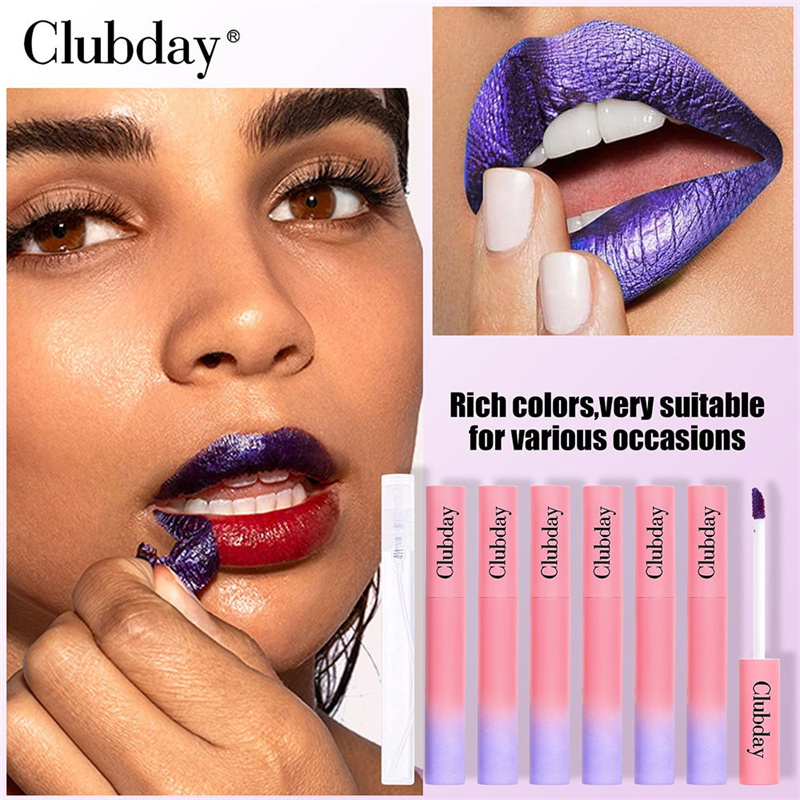 กันน้ำ Peel-off Lipgloss Matte Lip Tinted ลิปสติกลิปสติก Lip Glaze แต่งหน้าความงามเซ็กซี่สีแดง Tear-off Lip Stain เครื่องสำอางค์ — image 3