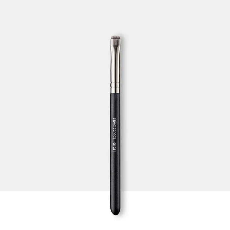 Kuas Rias Eyeliner Kuas Detail Alis Portabel Kuas Bulat Datar Bersudut Kecil Portabel Alat Rias Kecantikan Alis Liner Profesional — image 8