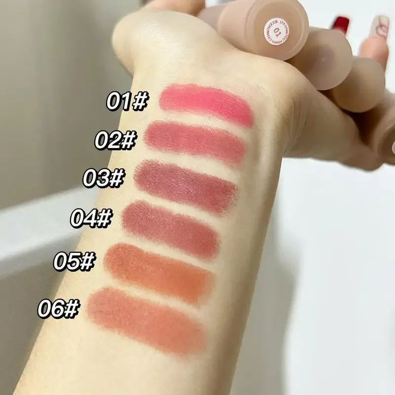Rouge à lèvres velours mat, brun froid, soyeux, longue durée, imperméable, tasse antiadhésive, brillant à lèvres, brume douce, teinte chair, maquillage pour les lèvres — image 6
