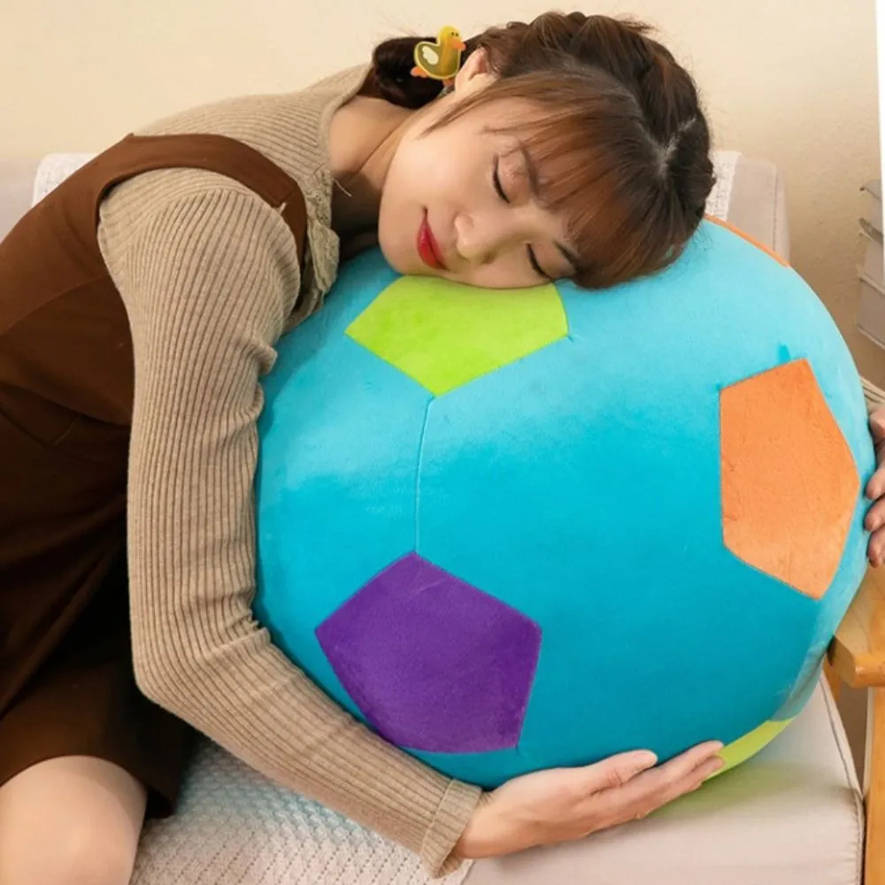 Creative จำลองบาสเกตบอลคุณภาพสูงตุ๊กตากีฬา Ball ตุ๊กตา 22 ซม.ฟุตบอลหมอนสาว Boy — image 5