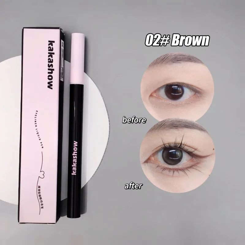 0.05 มม.อายไลเนอร์ปากกา Matte Smooth Quick แห้งกันน้ำ ULTRA-บางอายไลเนอร์ขนตาล่างปากกา Non Smudging เกาหลีแต่งหน้า — image 8