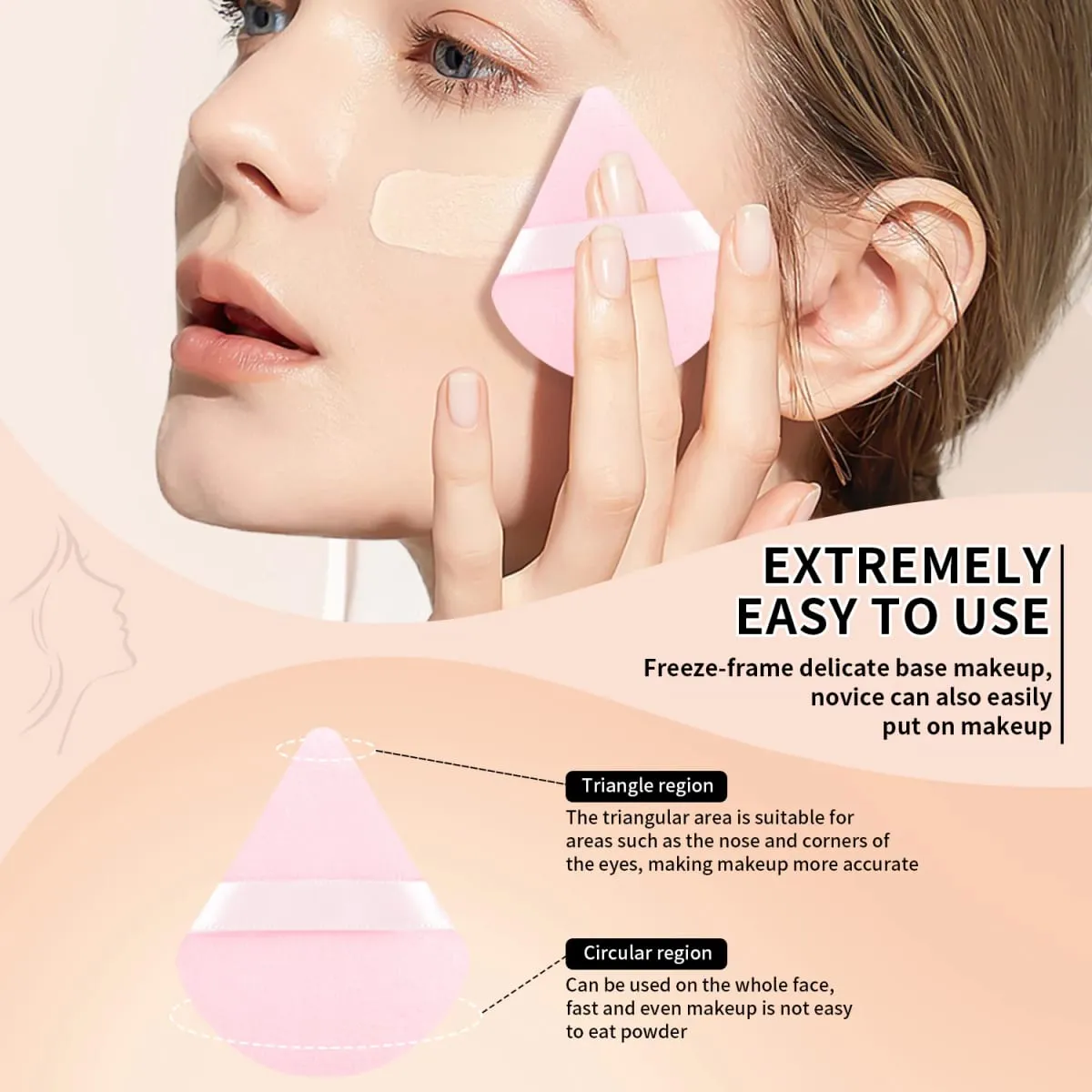 37 STK Makeup Værktøj Sæt 20 Børster + Svampe Puffs Øjenvippe curler rengøringsværktøj til hele ansigtet — image 2