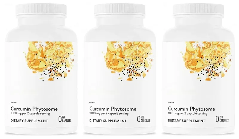 Curcumin Phytosome 1000mg Capsules Advanced Absorption Antioxidant Support 120 Capsules Non-GMO Gluten Free — image 9
