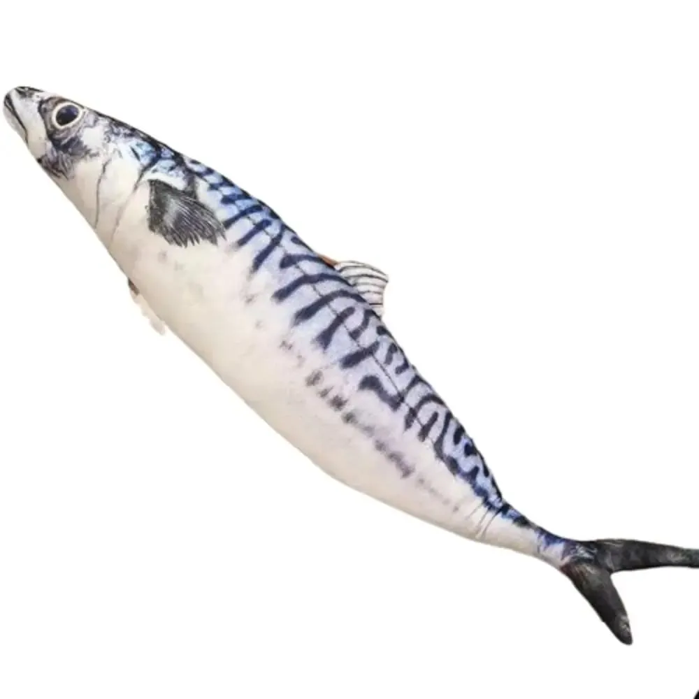 Simulasi Kapas PP Ikan Laut Sumbat Ikan Laut Lembut Sumbat Saury Ikan Salmon Bantal Tidur Gadis Hadiah Krismas