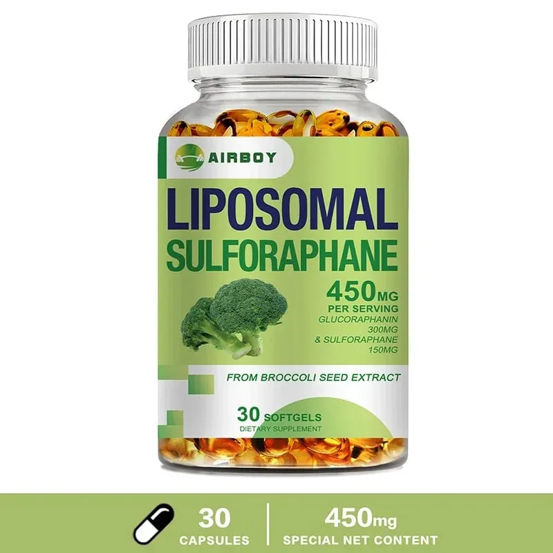 Liposomal Sulforaphane 450mg - Antioxidant Heart Supplement Immunity Boosting — image 9