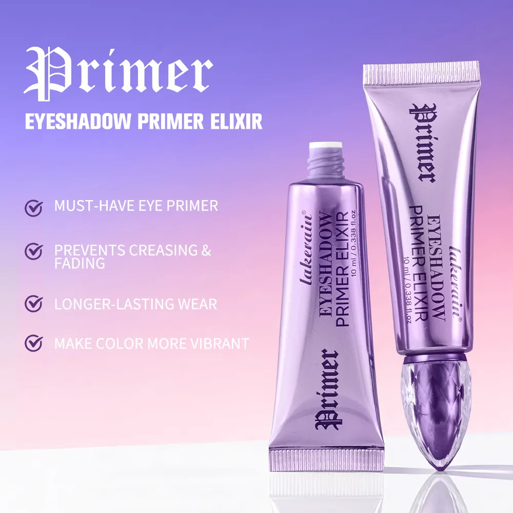 Eyeshadow Makeup Primer Smooth & Crease-Resistant Eye Makeup Waterproof Long-Lasting Wear Translucent Shade Eye Base Primer — image 4