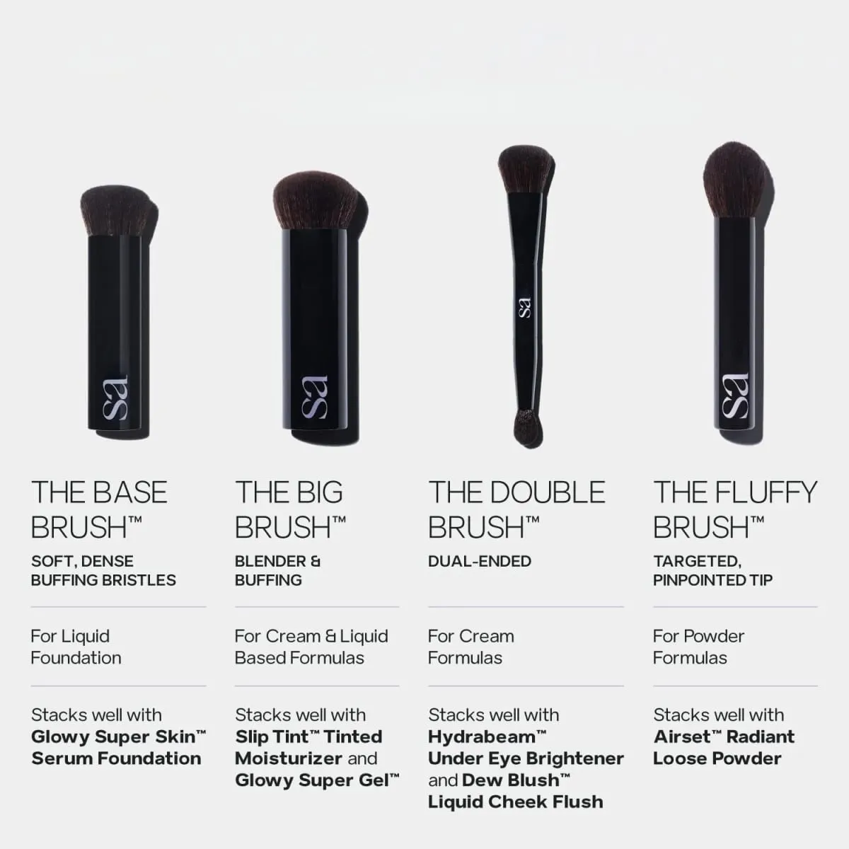 The Big Liquid Foundation Brush Fluffy Mjuk sminkborste för flera användningsområden för polering av blandning — image 2