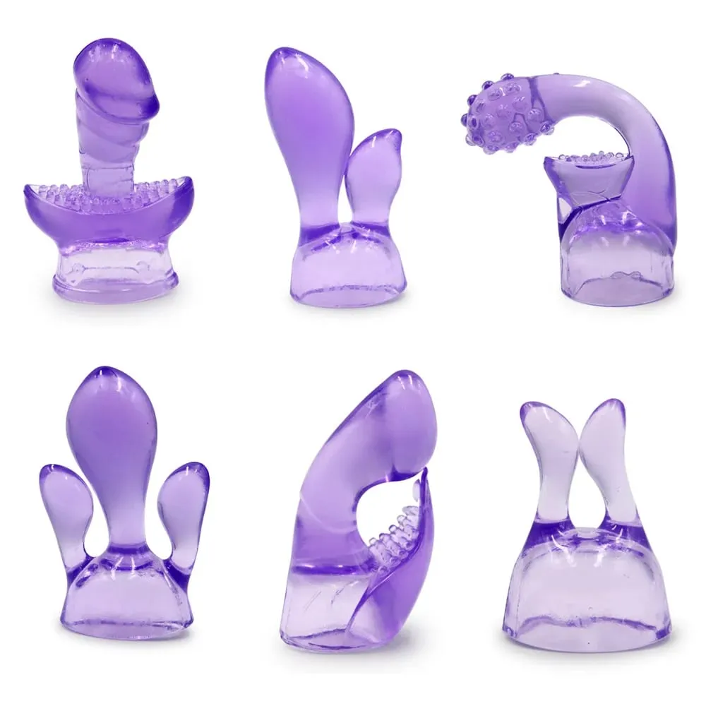 G-spot stymuluj wibrator akcesoria magiczna różdżka załącznik silikonowe zabawki erotyczne dla dorosłych dla kobiet AV Rod Head Cap — image 1