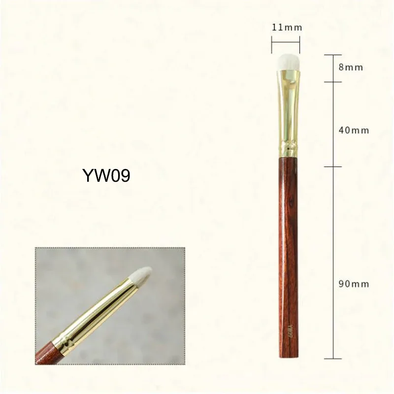 Professional Handmade Make Up Brush 1PC Eyes Shadow Blending Brush Saibikoho Goat Hair African Rosewood Handle Makeup Brushes