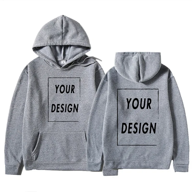 Ihr eigenes Design, Markenlogo/Bild, personalisierbar, personalisierbar, überall, für Männer und Frauen, DIY-Kapuzenpullover, Sweatshirt, lässiger Kapuzenpullover, modisch, neu — image 5