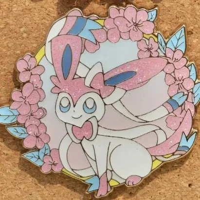 Pokemon Eeveelution Eevee Enamel Pin untuk Lencana Pakaian pada Ransel Lapel Pin Hiasan Hadiah Aksesori Barang Kemas Anime — image 14
