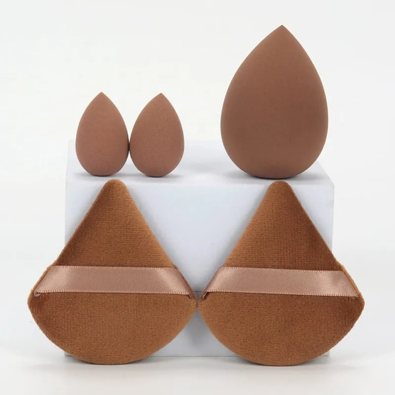5Pcs Professional Makeup Sponge Set - Soft Gentle Multi-Purpose Tools for Perfect Foundation Powder and Blush Application — image 12