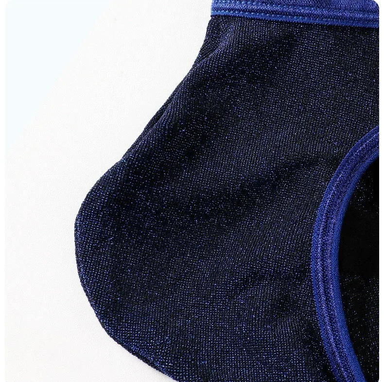 Herren-Höschen aus Eisseide, dreieckig, sexy, U-förmig, dünne Slips, atmungsaktives Mesh, niedrige Taille
