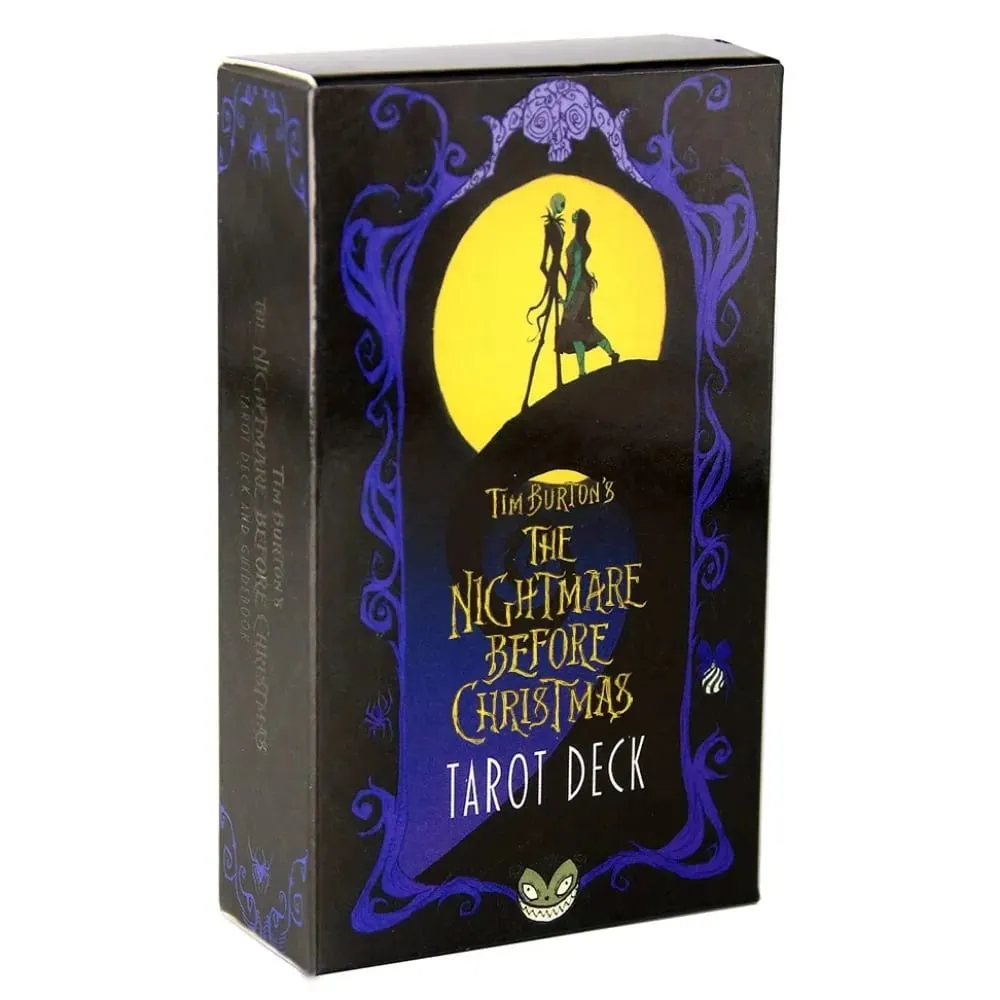 10,3*6cm Fortune Nightmare Before Christmas Stolní hra Taort Sortilege High Magic Tarot Deck Rider Waite — image 3