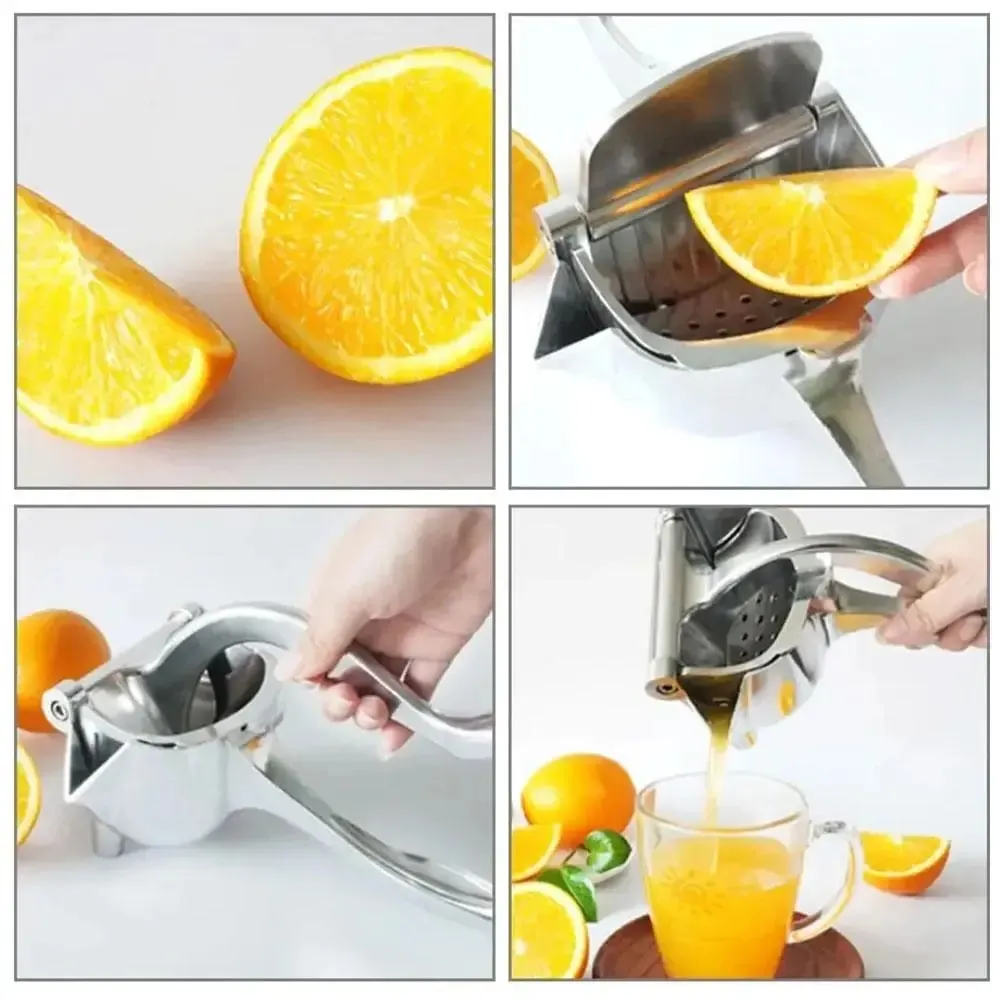 คู่มือคั้นน้ำผลไม้น้ำผลไม้ Squeezer ที่ถอดออกได้ Heavy Duty Easy Manual Citrus Squeezer กดเครื่องคั้นน้ำผลไม้ EXTRACTOR เครื่องมืออลูมิเนียม