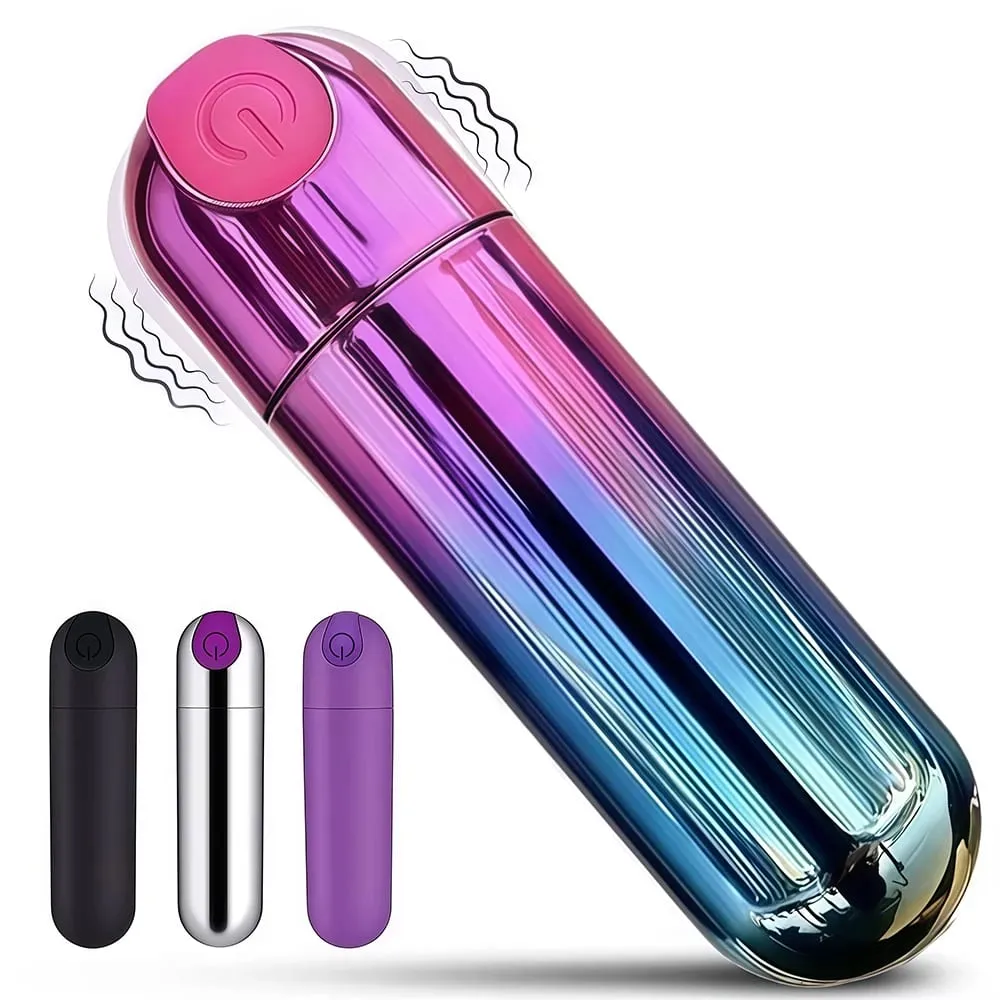 G Spot Vibrator yang berkuasa untuk Wanita Peluru Mini Perangsang Kelentit Palam Dubur Pengurut Faraj Bergetar Telur Melancap Mainan Seks — image 1