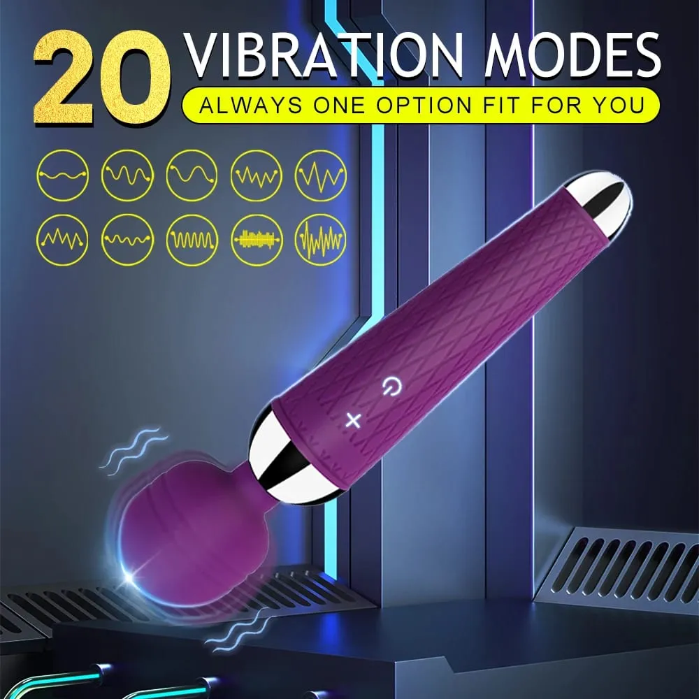 Vibrateurs AV puissants pour femmes, Recharge USB, baguette magique, masseur, stimulateur de Clitoris, bien-être, jouet sexuel érotique, produit de masturbateur — image 6