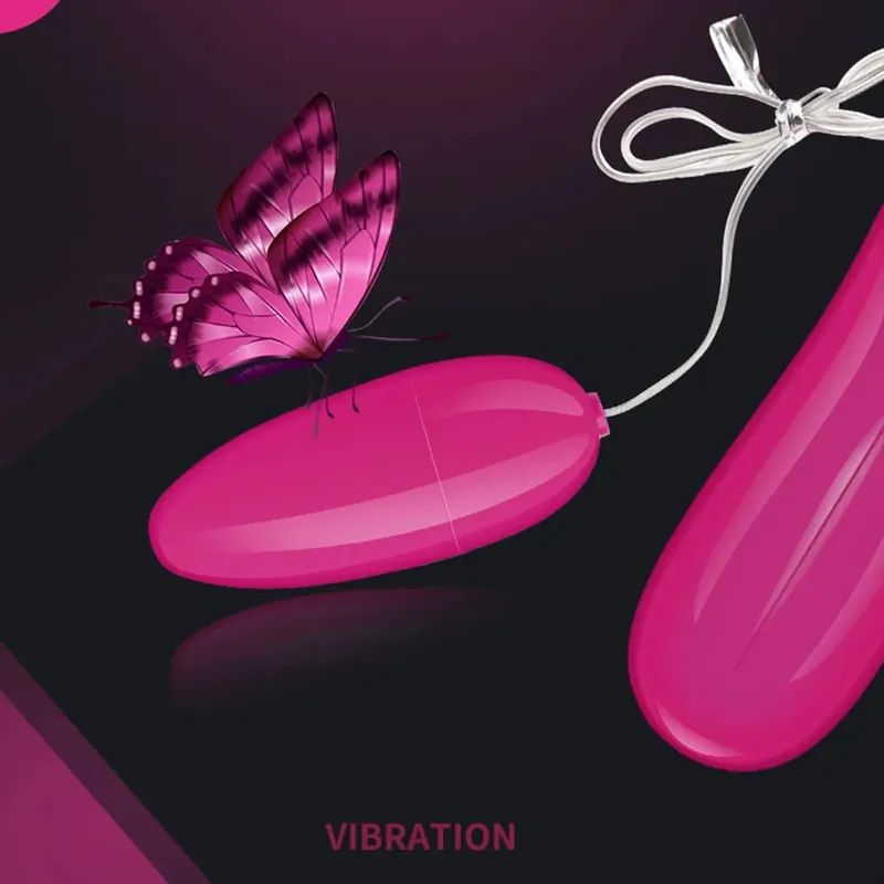 Candiway vibratore proiettile vibrante uovo di salto telecomando impermeabile vibrazione clitoride stimolatori del punto G giocattoli del sesso per le donne — image 2