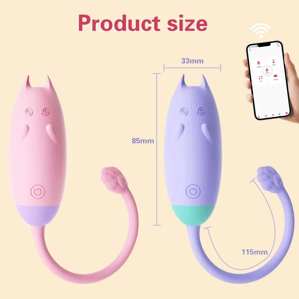 Vibromasseur point G sans fil Bluetooth pour femmes, gode avec application, télécommande, œuf vibrant, clitoris, culotte féminine, jouets sexuels pour adultes — image 6