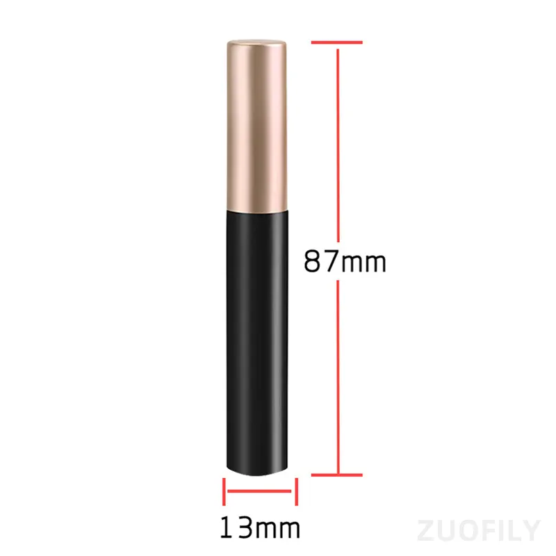 1/2 stk sort magnetisk eyeliner lim falsk øjenvippeforlængelse Magic selvklæbende flydende eyeliner Ingen blomstrende øjenmakeup Kosmetik