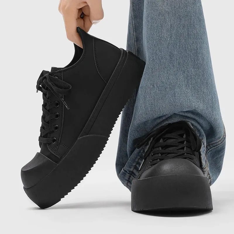Năm 2025 Nam Tăng Chiều Cao Cao Đế Giày 8 Cm Tăng Chiều Cao Giày Đường Phố Hàn Quốc Zapatillas Deporte — image 2
