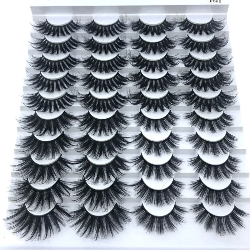 16 Pairs 3D Mink Hair False Eyelashes Natural/Thick Long Eye Lashes Wispy Makeup Beauty Extension Tools — image 21