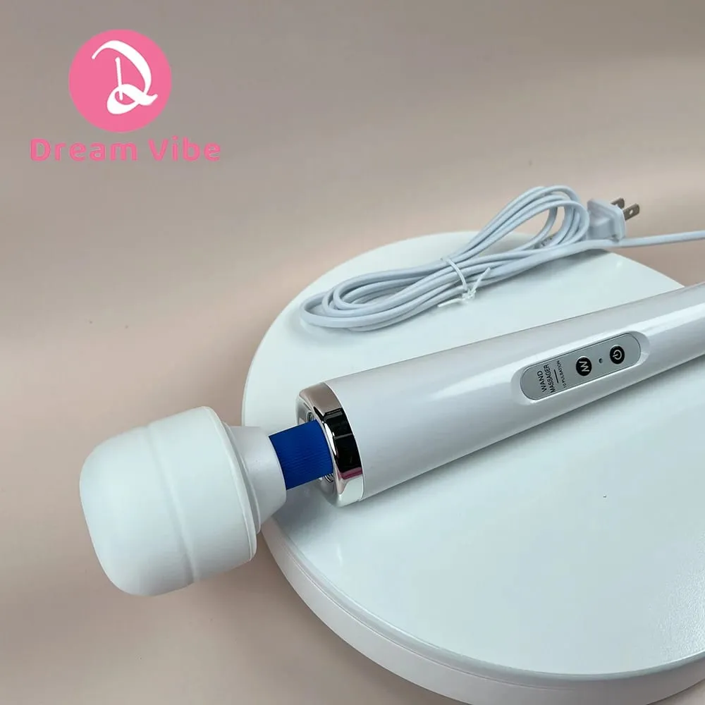 Mega Wand AC-aangedreven Supersterke vibrator Bekabeld Bedraad Krachtige draagbare wandstimulator Seksspeeltje Sportherstel Spierpijn — image 4