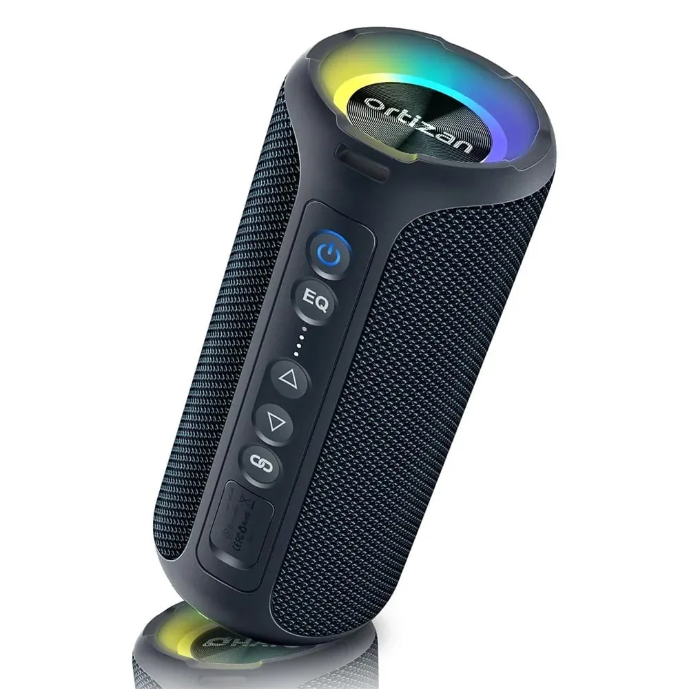 Pembesar Suara Bluetooth Ortizan 40W TWS Pembesar Suara Mudah Alih dengan Bunyi Stereo Bes Bluetooth 5.3 Wayarles USB Jenis C Bateri Luaran 6600mAh — image 2