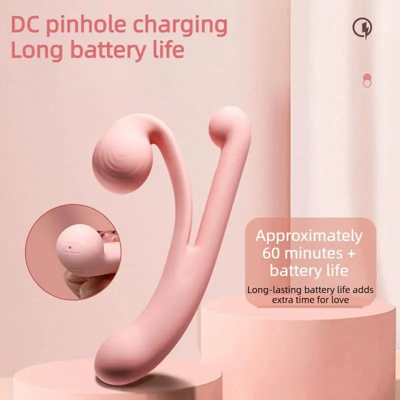 สีชมพู Snail Vibrator 10 โหมด G-Spot Dildo การเจาะ Flexbile Snail สำหรับ Perfect Clit Fit Stimulaiton Pleasur เพศของเล่นสำหรับผู้หญิง — image 3