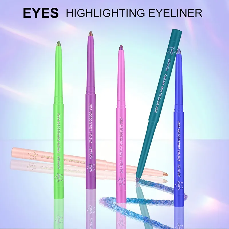 Chameleon Eyeliner Stick ปากกา Glitter อายแชโดว์กันน้ำ Shimmer Eye Liner ปากกา Shiny High-gloss เครื่องสำอางค์ Beauty Make Up — image 6