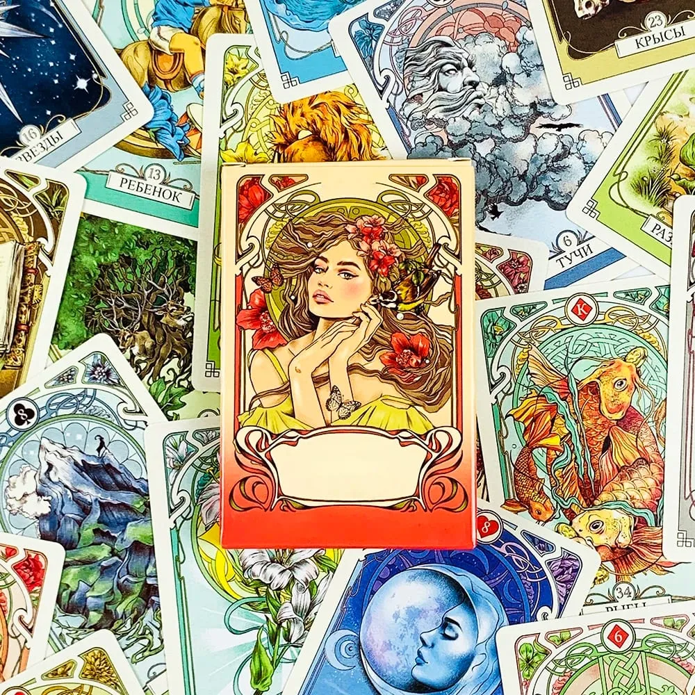 Nouvelles cartes Oracle A 37 Deck Version russe jeux de société cartes Oracle pour la famille et les amis jeux de vacances de fête — image 3