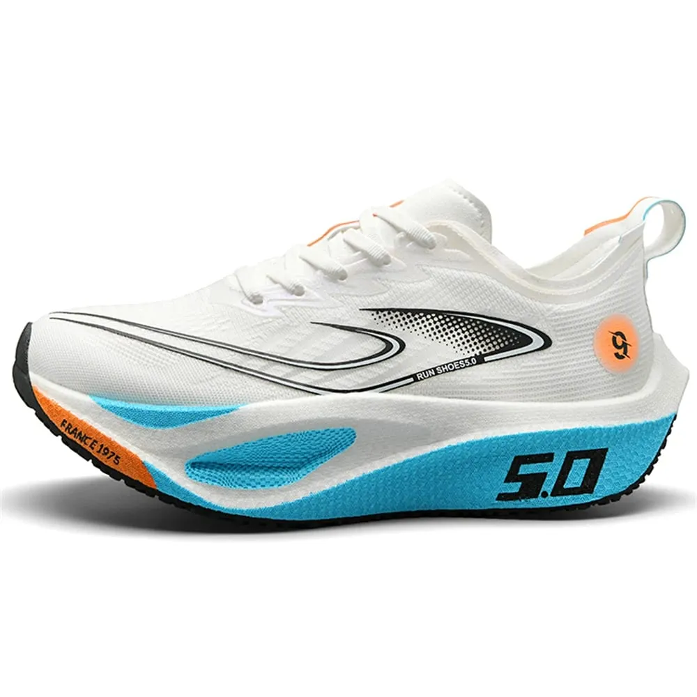 Chaussures de course d'entraînement légères et respirantes en maille pour hommes, baskets athlétiques décontractées antidérapantes pour les Sports de plein air et le Jogging — image 9