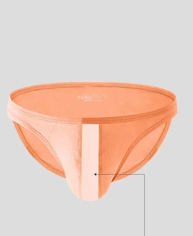 1 peça cueca masculina de cintura baixa sólida cinza biquíni elástico borda simples tecido elástico macio bolsa de contorno 3d cuecas masculinas — image 12