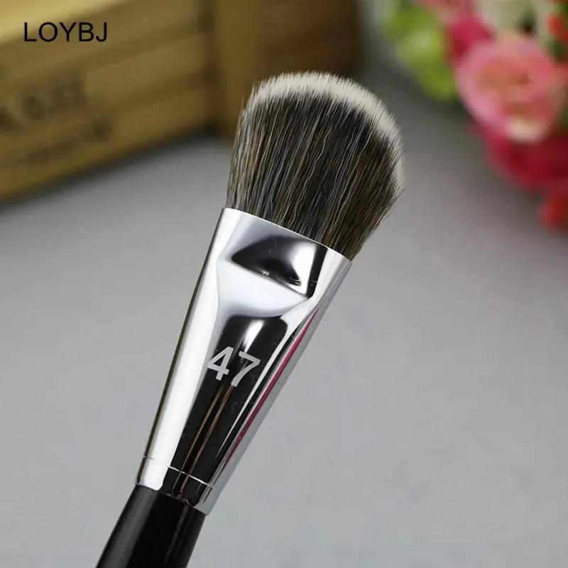 Professionel Foundation Brush 47 Broom Head Liquid Foundation Shadow Concealer Børster Kvinder Ansigtsbase Makeup Skønhedsværktøj — image 5