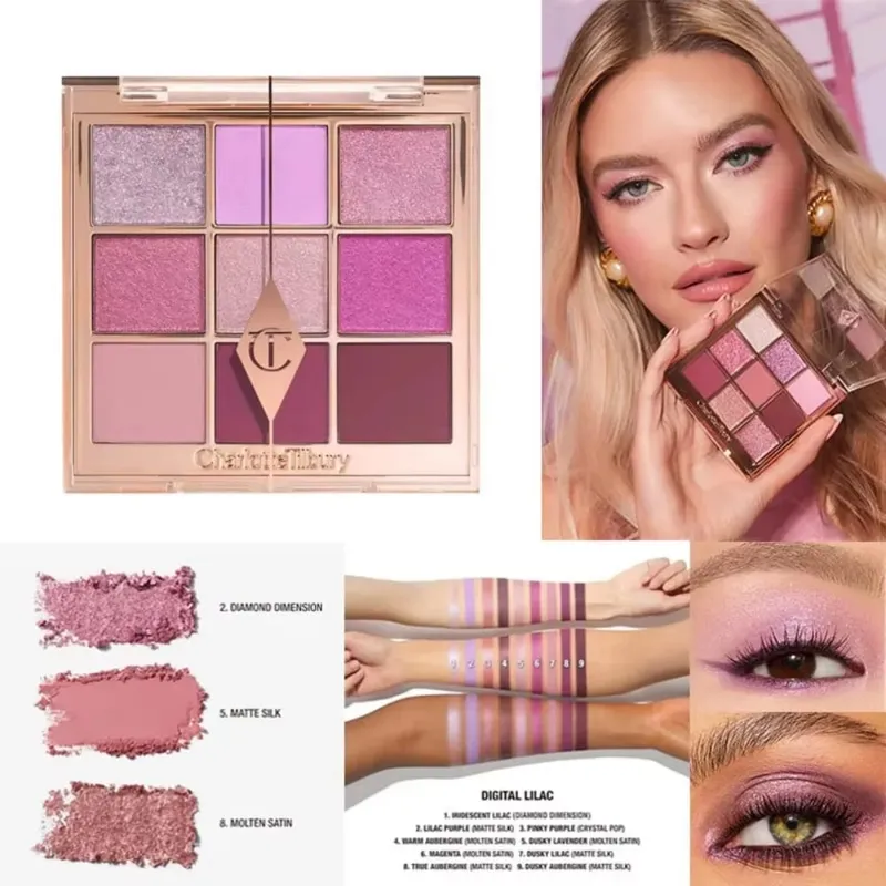 Charlotte Tilbury Cosmetics Flawless Liquid Highlighter Moisturises Skin Luxury Palette Satin-matte Shimmer Metallic Finishes — image 3