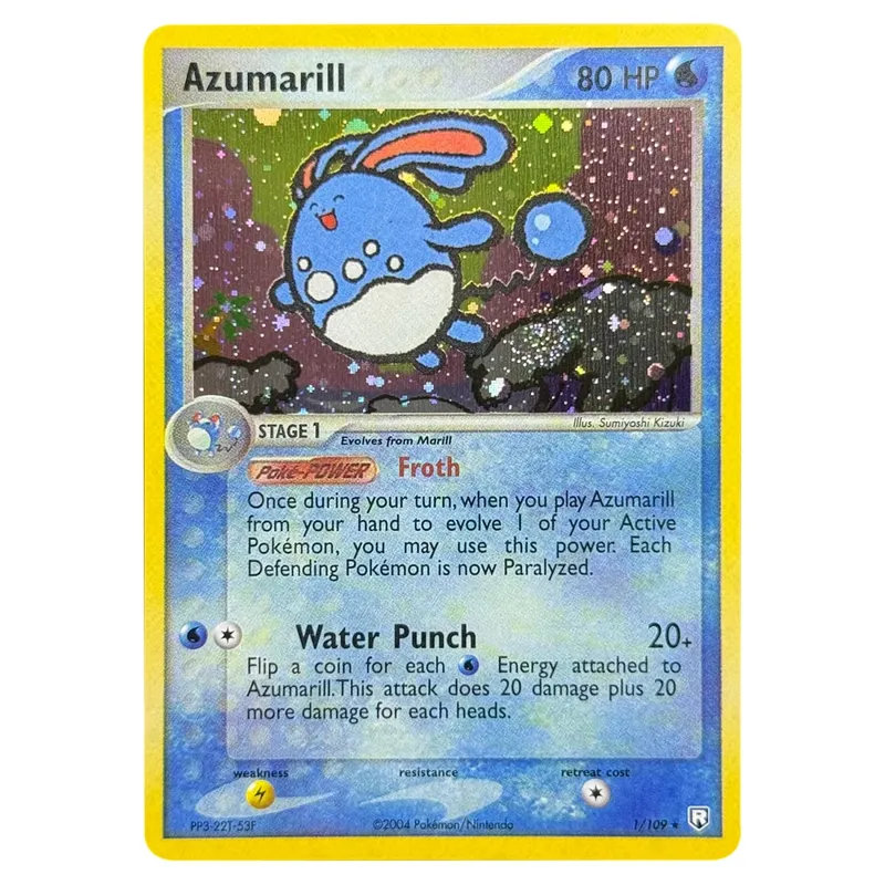 Proxykort Team Rocket Returns (TR) Rocket's Moltres Rocket's Sneasel Treecko Star Dark Ampharos Azumarill Mudkip Star — image 34
